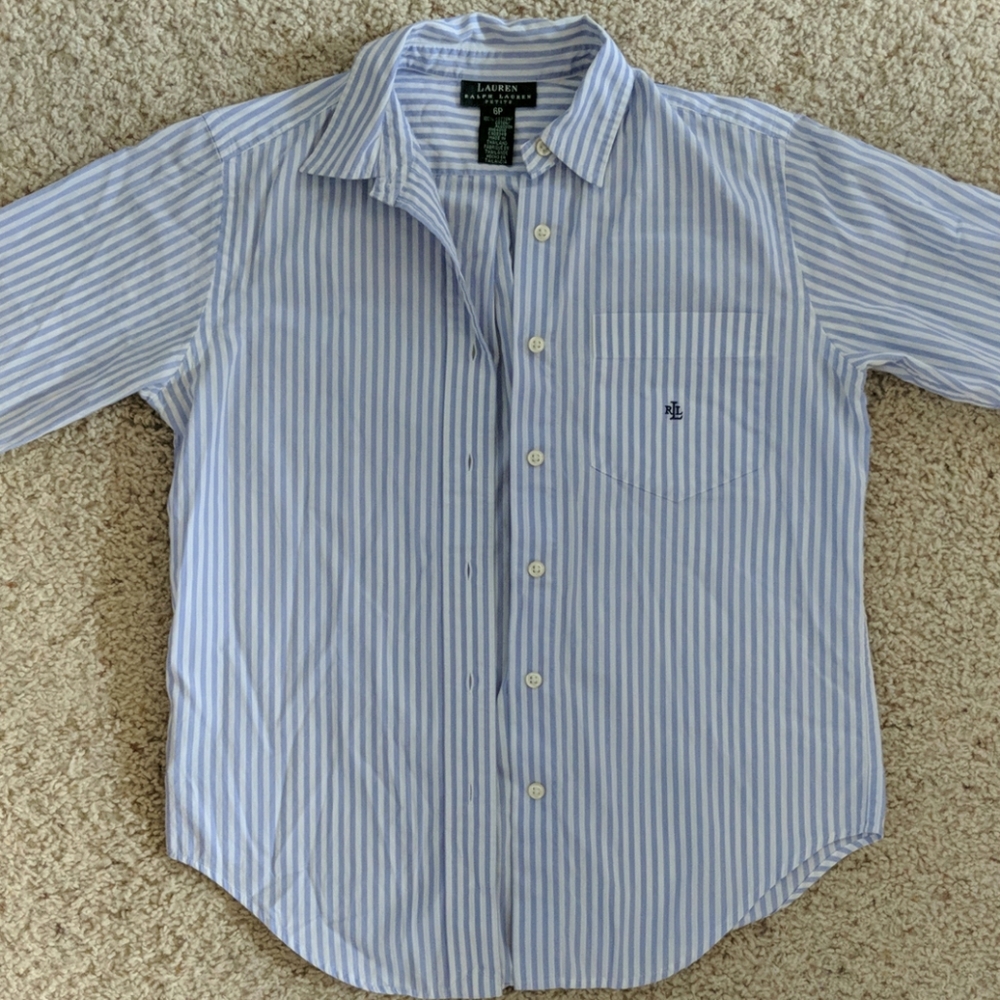 Ralph Lauren women's petite dress shirt